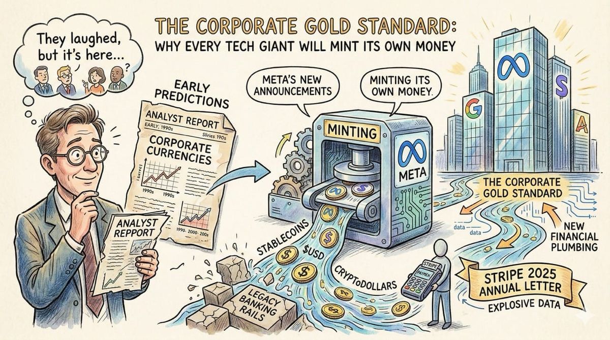 The Corporate Gold Standard: Why Every Tech Giant Will Mint Its Own Money