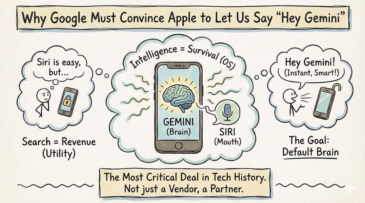 Why Google Must Convince Apple to Let Us Say "Hey Gemini"