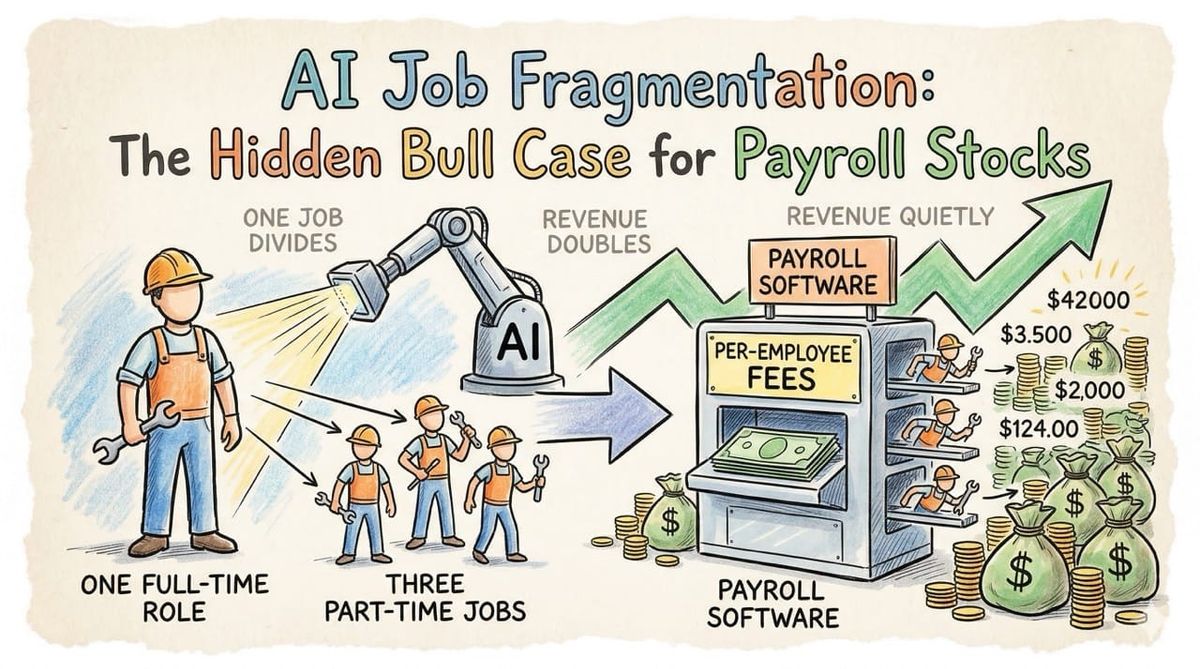 AI Job Fragmentation: The Hidden Bull Case for Payroll Stocks