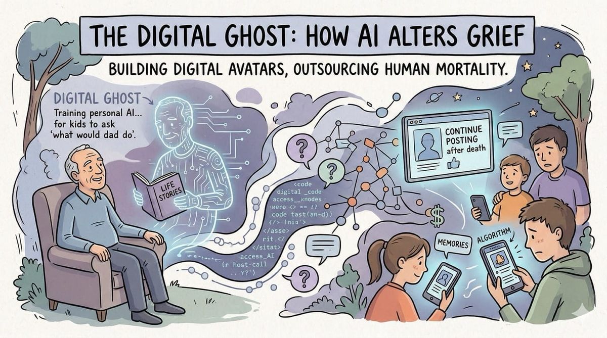 How AI Will Permanently Alter the Human Experience of Grief