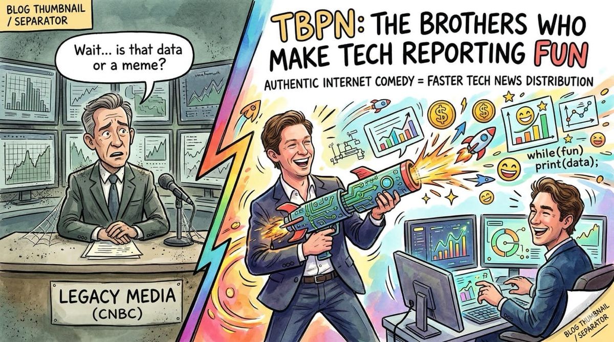TBPN: The Brothers Who Make Tech Reporting Fun
