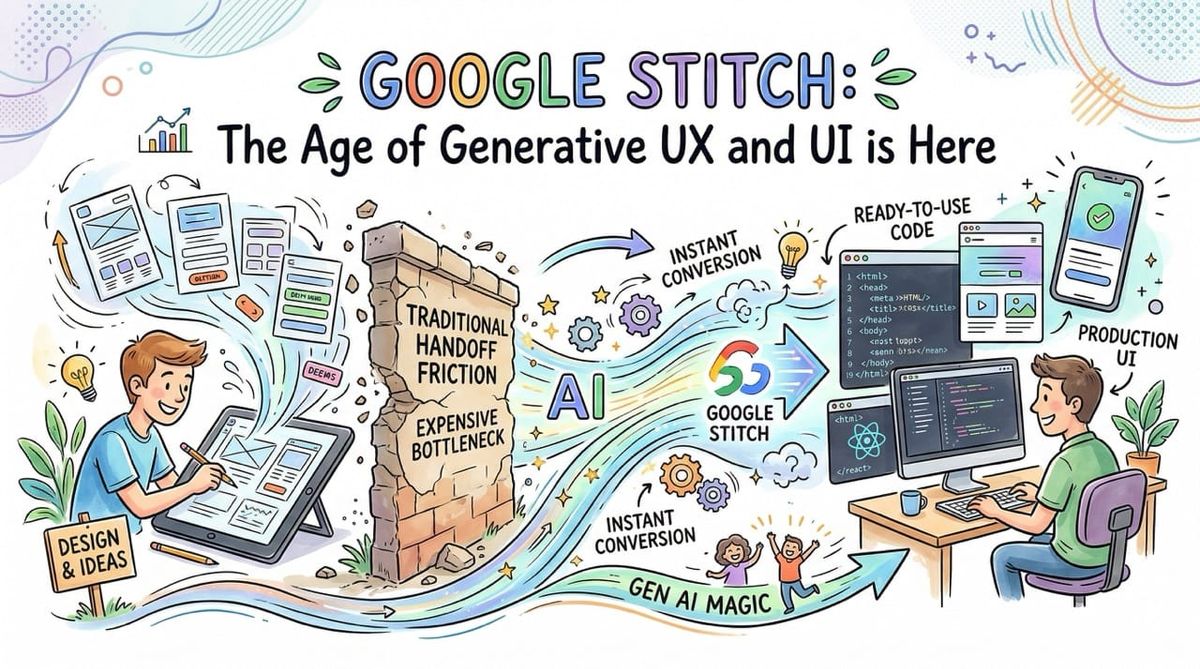 Google Stitch: The Age of Generative UX and UI is Here