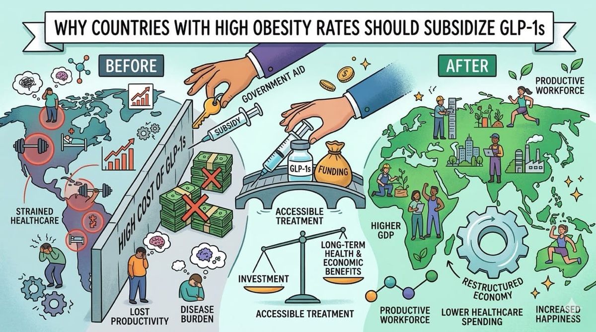 Why Countries With High Obesity Rates Should Subsidize GLP-1s