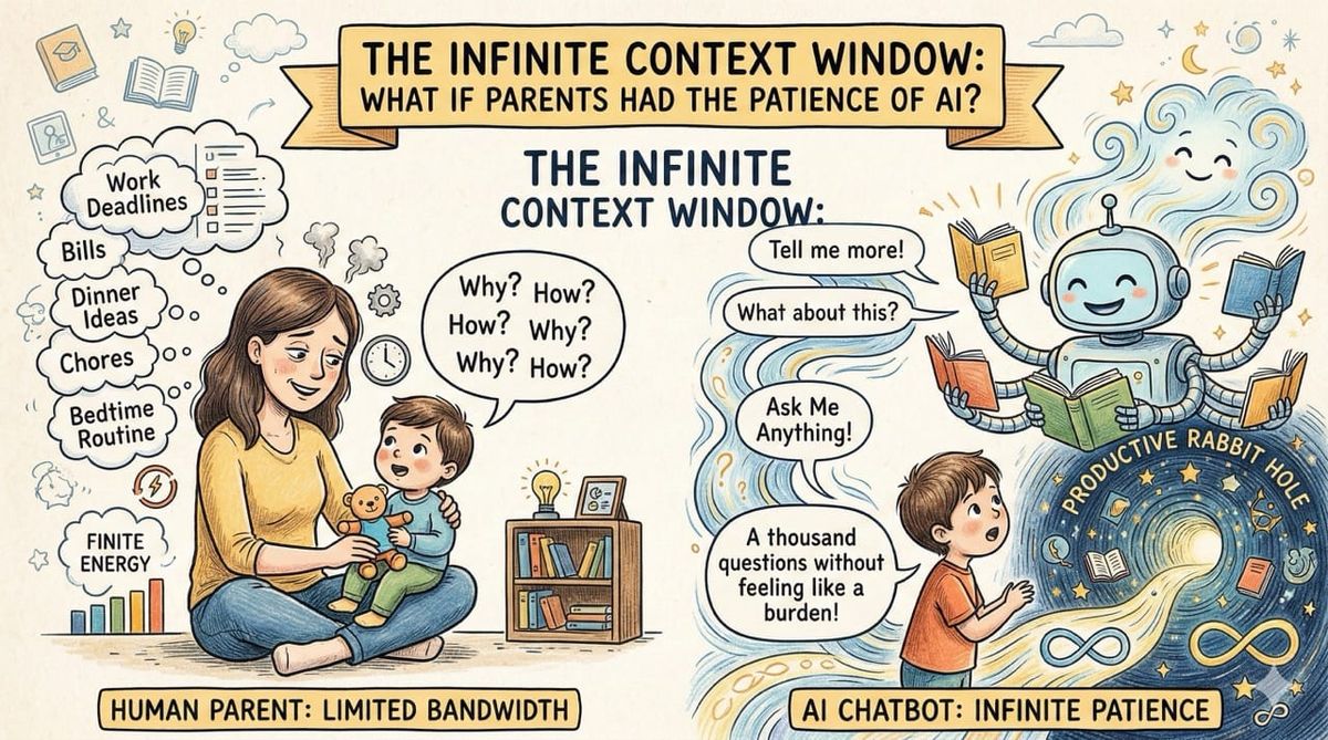 The Infinite Context Window: What If Parents Had the Patience of AI?