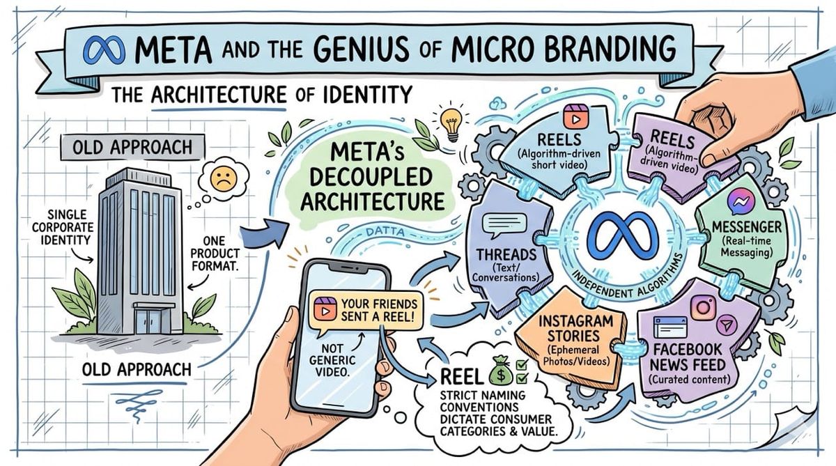 Meta and the Genius of Micro Branding: The Architecture of Identity: