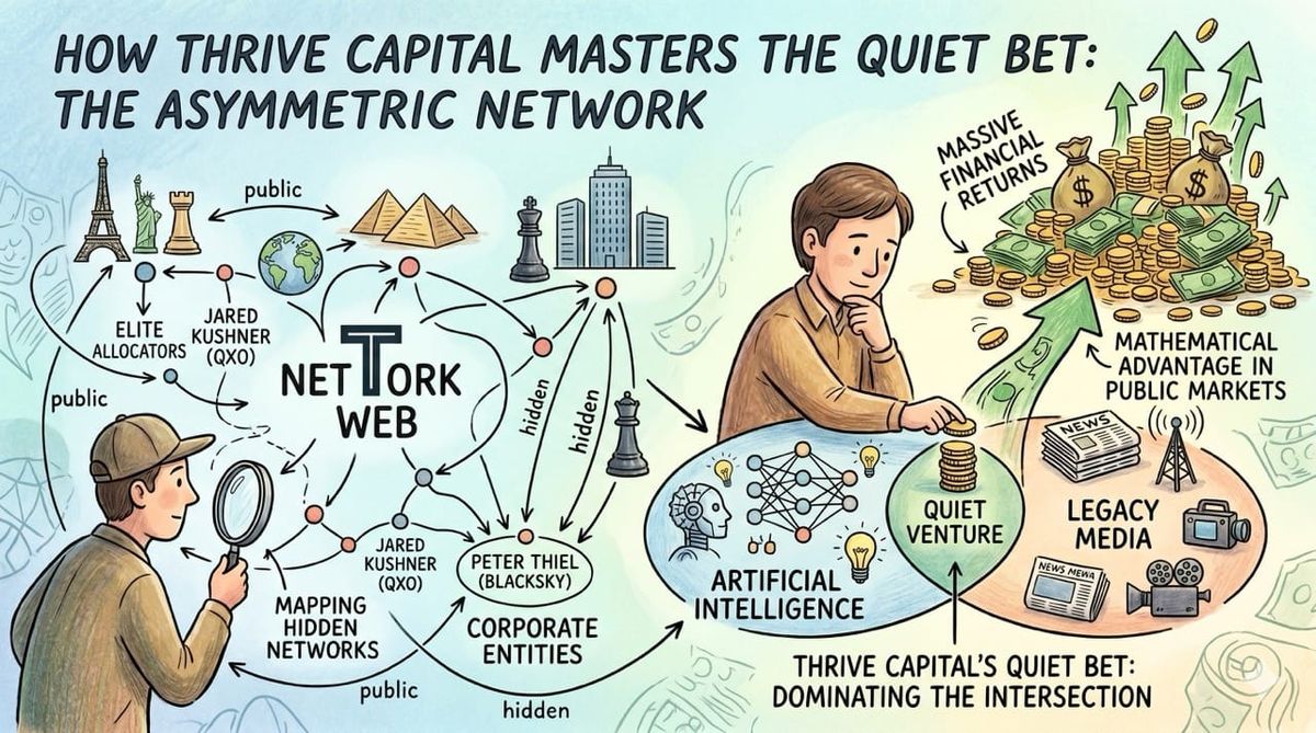 How Thrive Capital Masters the Quiet Bet: The Asymmetric Network