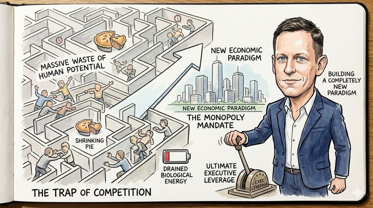 The Monopoly Mandate: How Peter Thiel Escapes the Trap of Competition