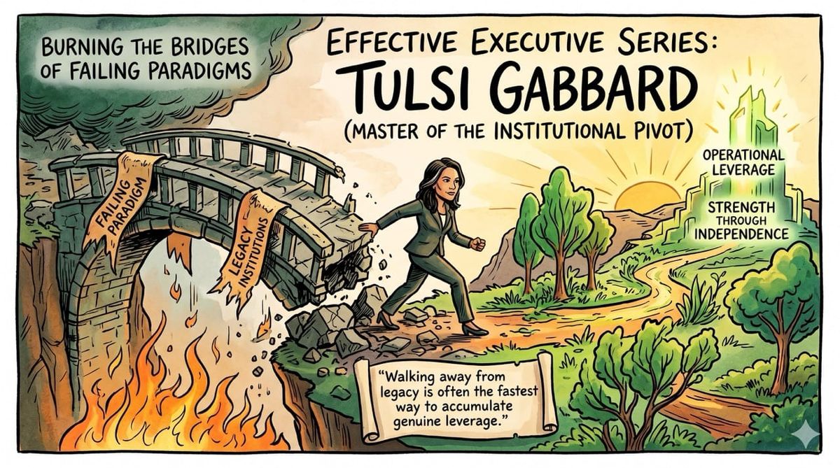 Effective Executive Series: Tulsi Gabbard (Master of the Institutional Pivot)