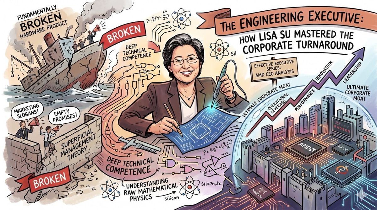 The Engineering Executive: How Lisa Su Mastered the Corporate Turnaround