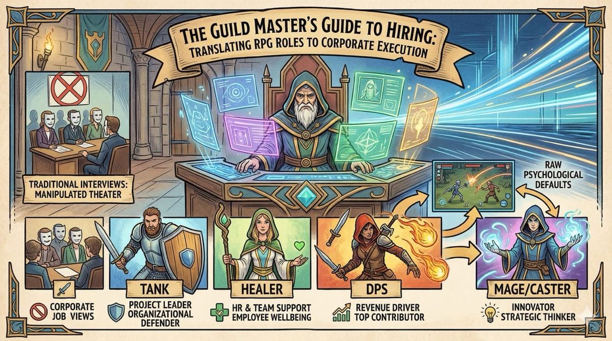 The Guild Master's Guide to Hiring: Translating RPG Roles to Corporate Execution
