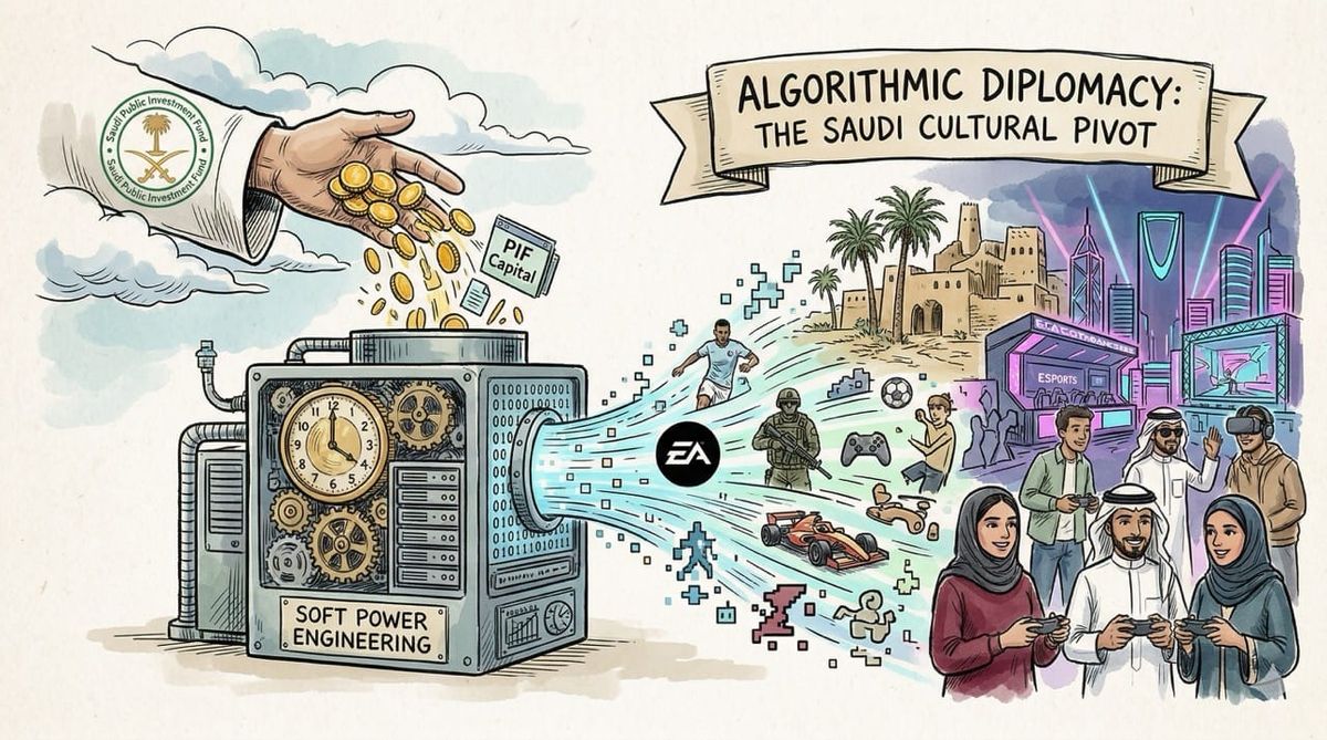Algorithmic Diplomacy: How Electronic Arts Engineers the Saudi Cultural Pivot