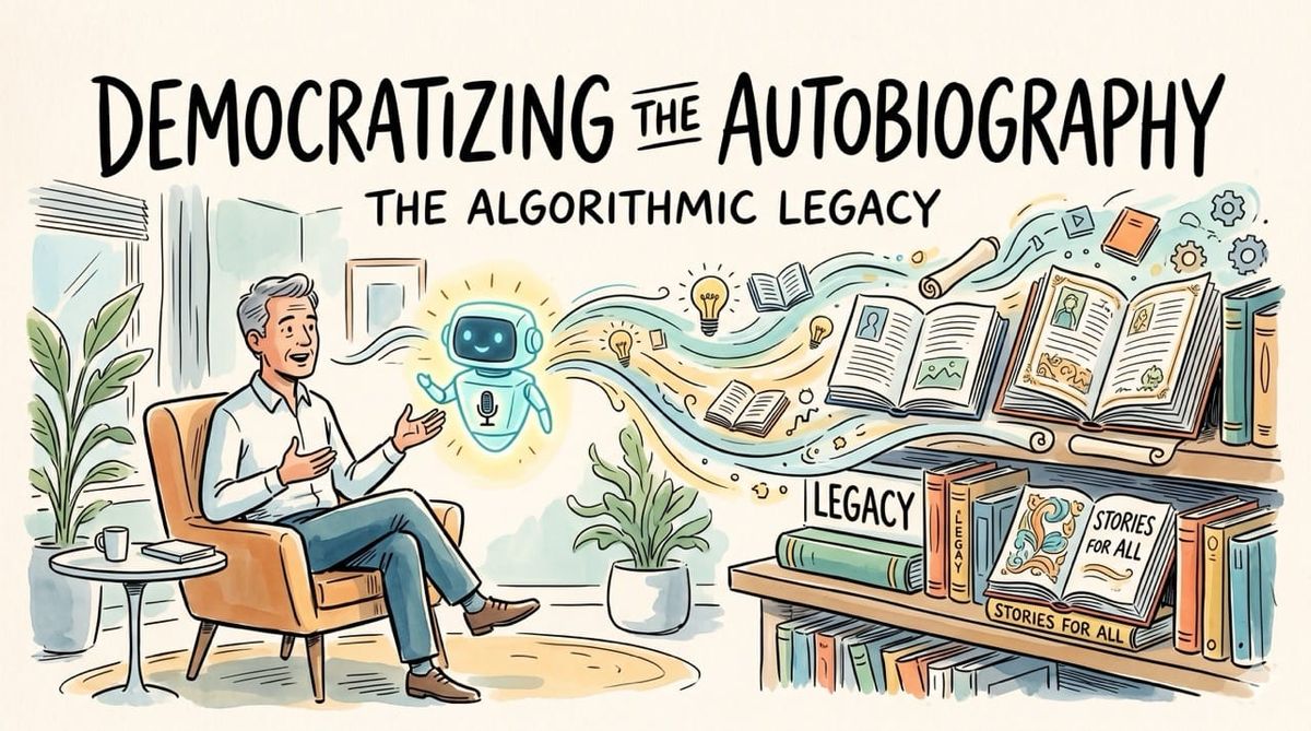 How Generative AI Democratizes the Autobiography: The Algorithmic Legacy