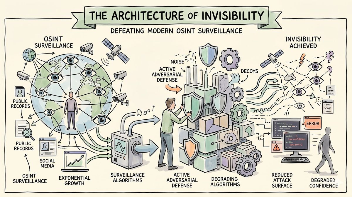 Defeating Modern OSINT Surveillance: The Architecture of Invisibility