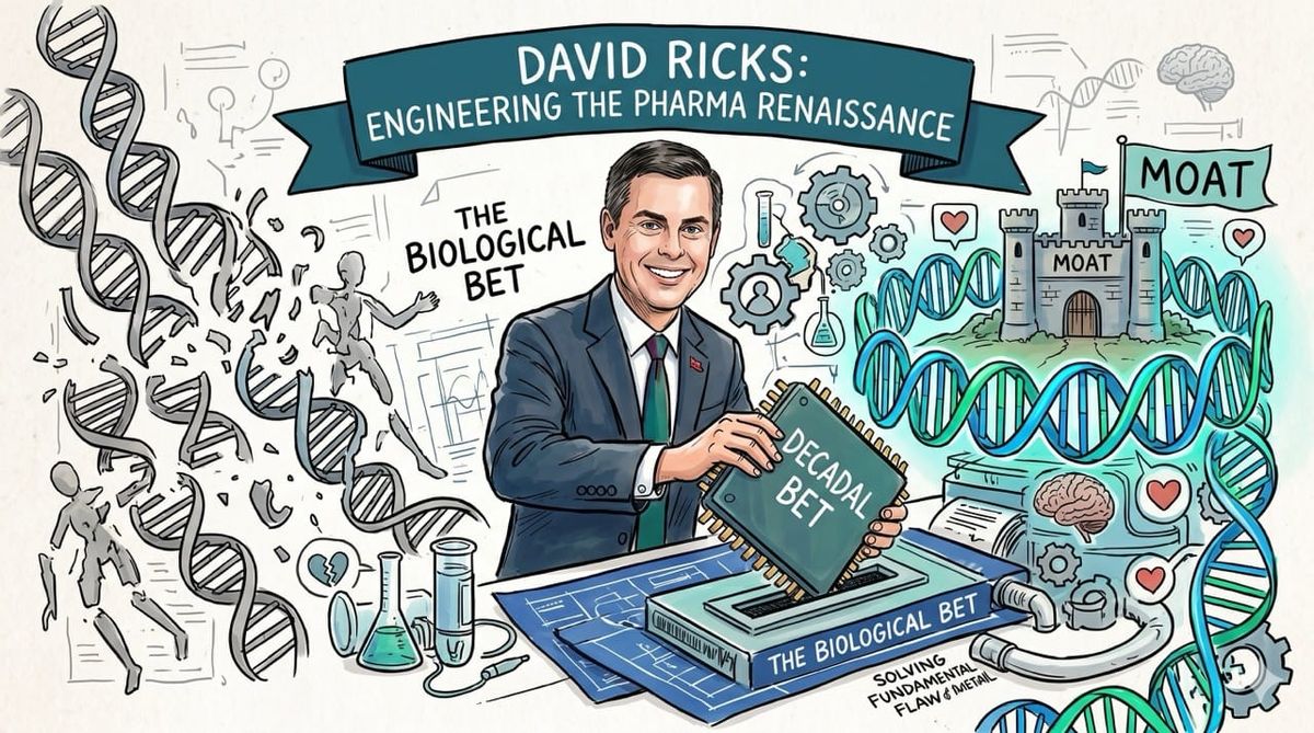 How David Ricks Engineered the Pharma Renaissance: The Biological Bet