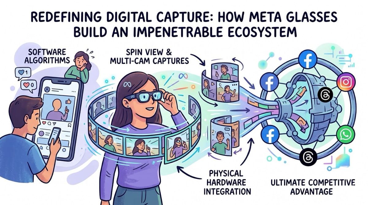 Spin and Multi-Cam: How Meta Glasses Are Redefining Digital Capture