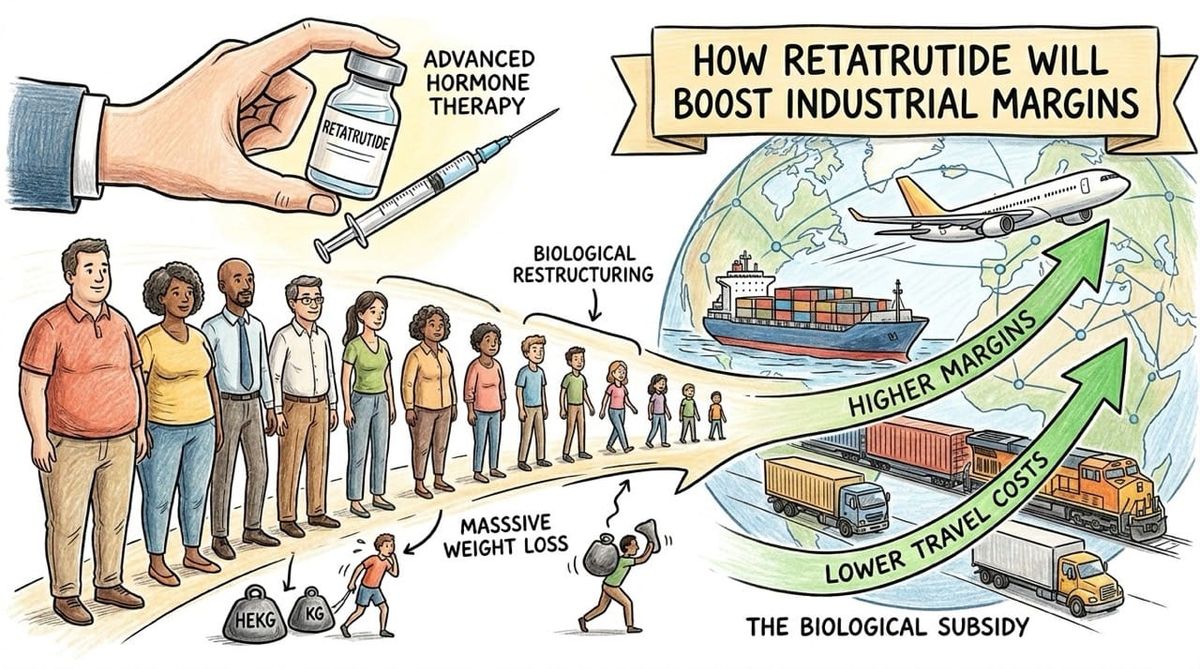 How Retatrutide Will Boost Industrial Margins (The Biological Subsidy)