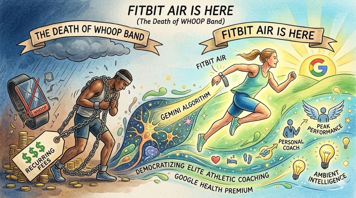 Fitbit Air is Here (The Death of WHOOP Band)
