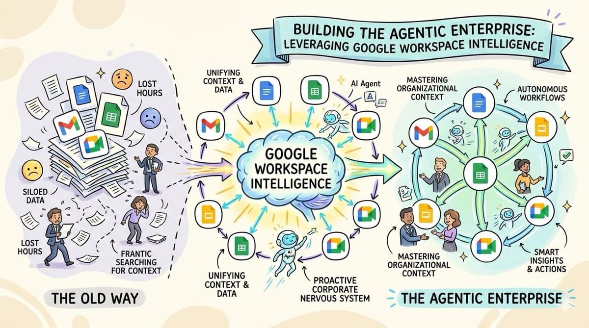How Google Workspace Intelligence is Rewiring Corporate Leverage: The Agentic Enterprise