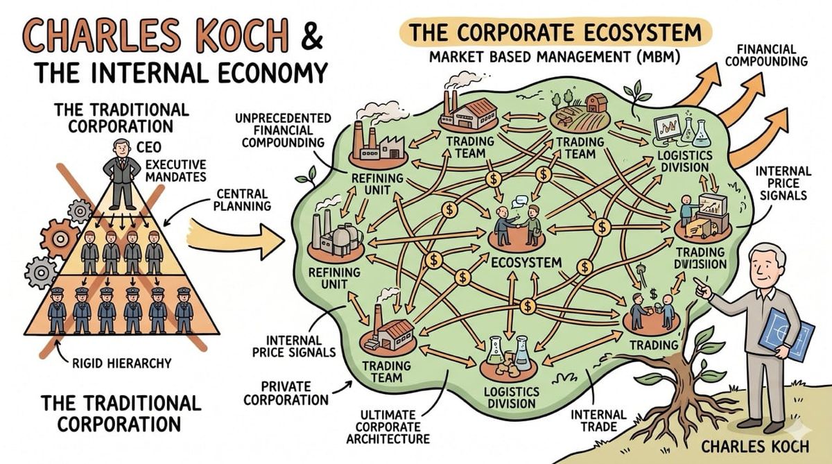 Charles Koch and the Internal Economy