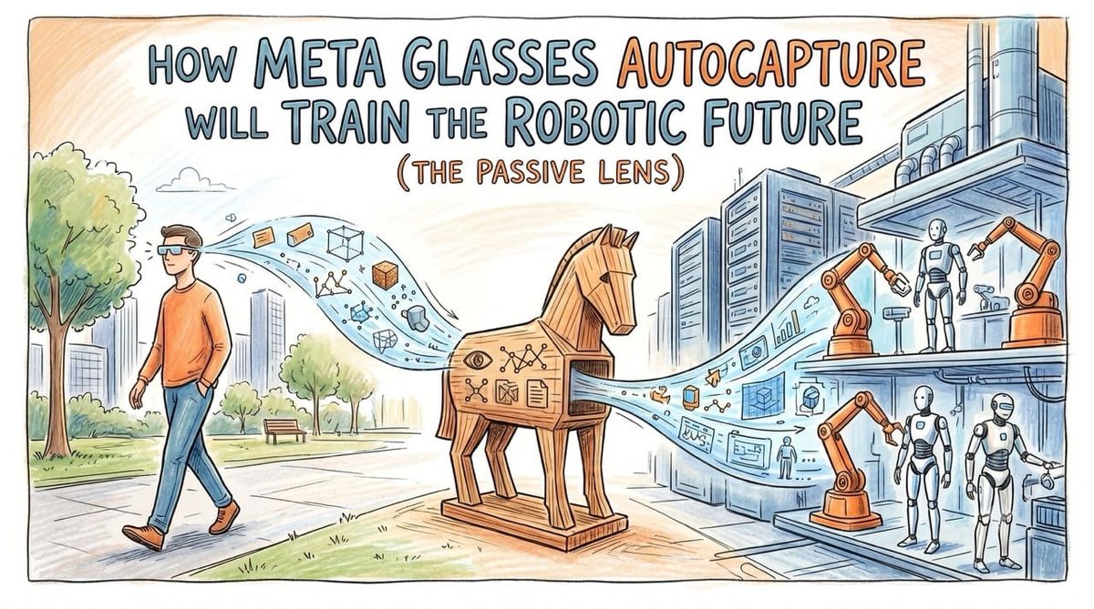 How Meta Glasses Autocapture Will Train the Robotic Future (The Passive Lens)