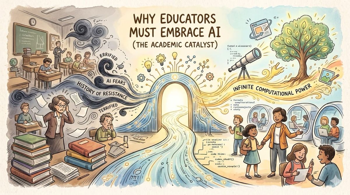Why Educators Must Embrace AI (The Academic Catalyst)