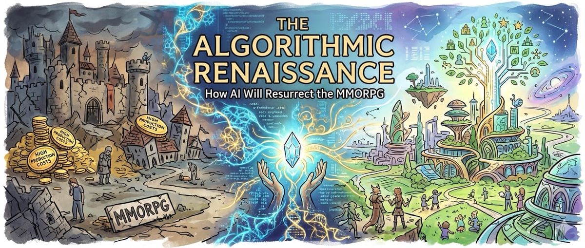 How AI Will Resurrect the MMORPG: The Algorithmic Renaissance
