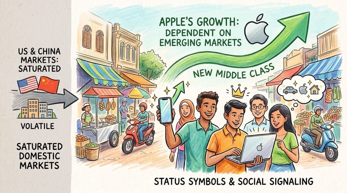 Apple's Growth Depends on Developing Countries