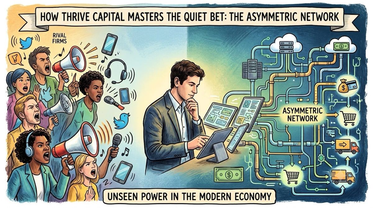 How Thrive Capital Masters the Quiet Bet: The Asymmetric Network