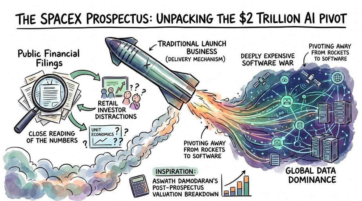 The SpaceX Prospectus: Unpacking the Two Trillion Dollar AI Pivot