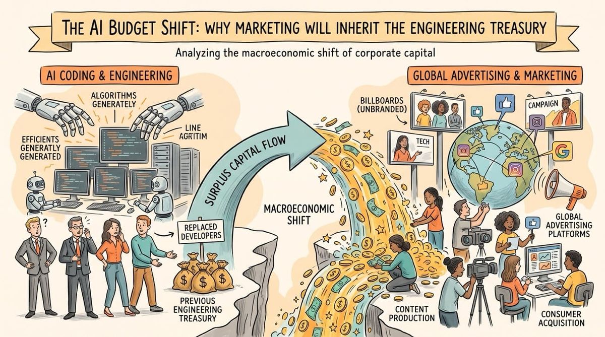 The AI Budget Shift: Why Marketing Will Inherit the Engineering Treasury