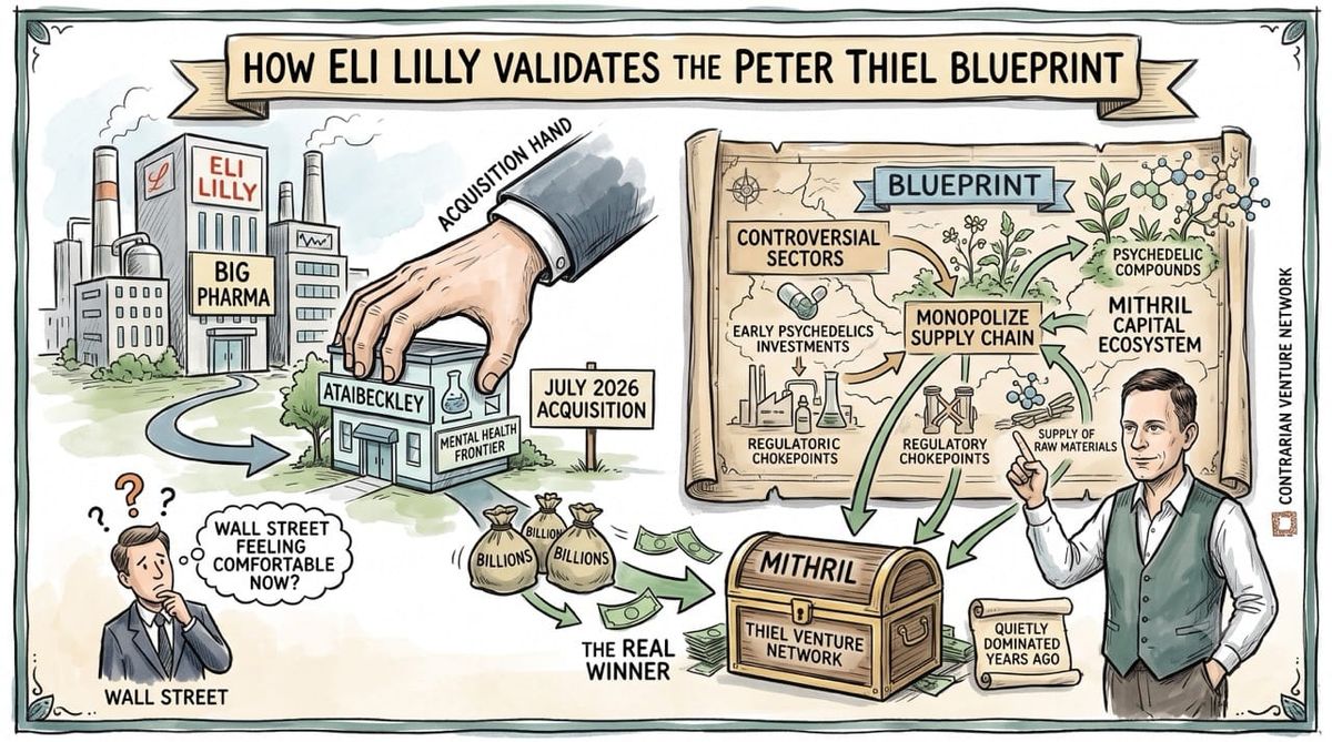 How Eli Lilly Validates the Peter Thiel Blueprint