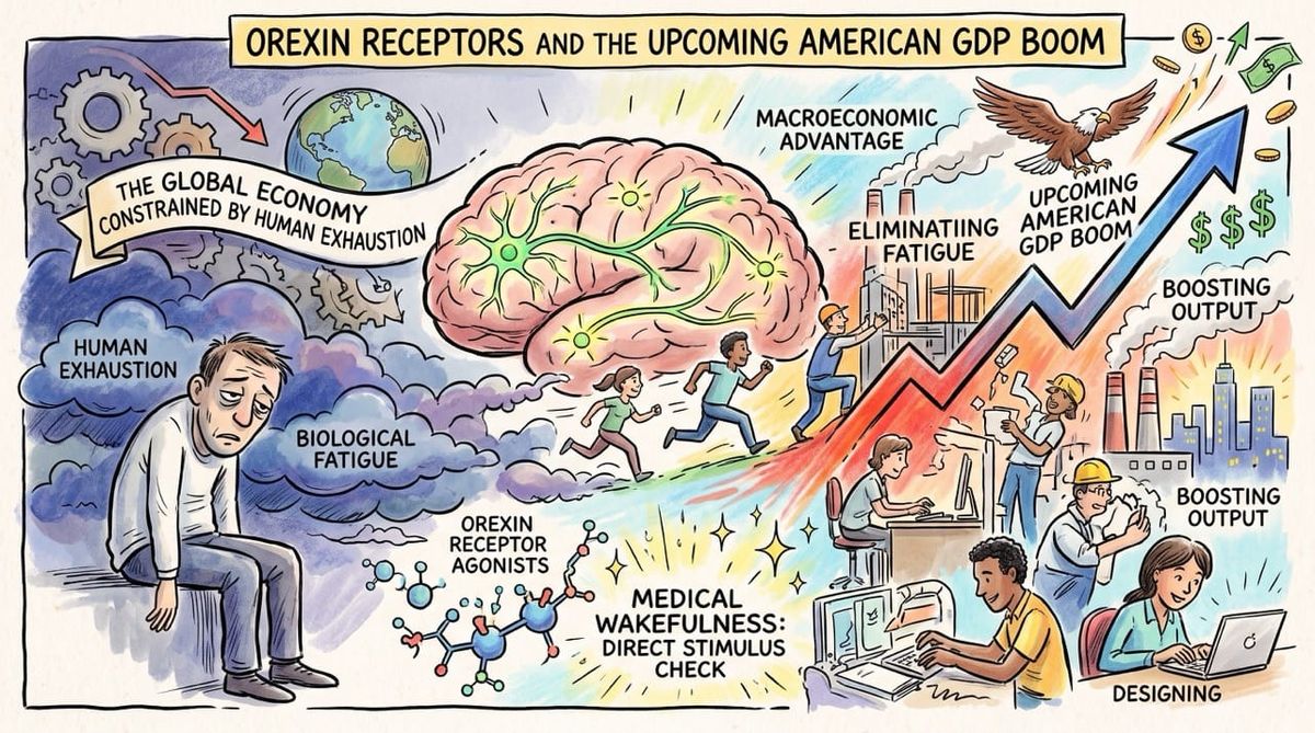Orexin Receptors and the Upcoming American GDP Boom