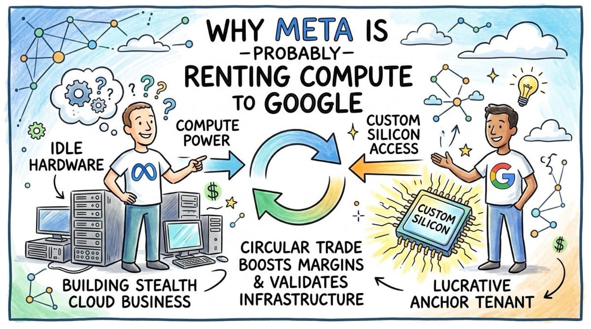 Why Meta is -Probably- Renting Compute to Google