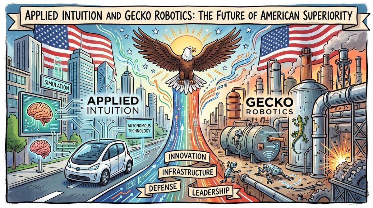 Applied Intuition and Gecko Robotics: The Future of American Superiority