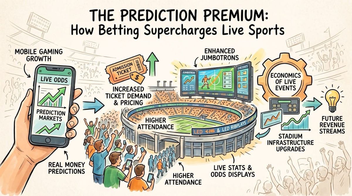 How Betting Markets Will Supercharge Live Sports (The Prediction Premium)