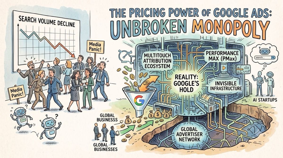 The Pricing Power of Google Ads: Why Chatbots Will Not Break the Monopoly