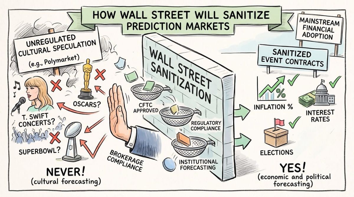How Wall Street Will Sanitize Prediction Markets