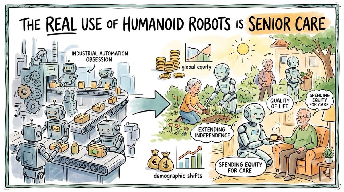 The Real Use of Humanoid Robots Is Senior Care