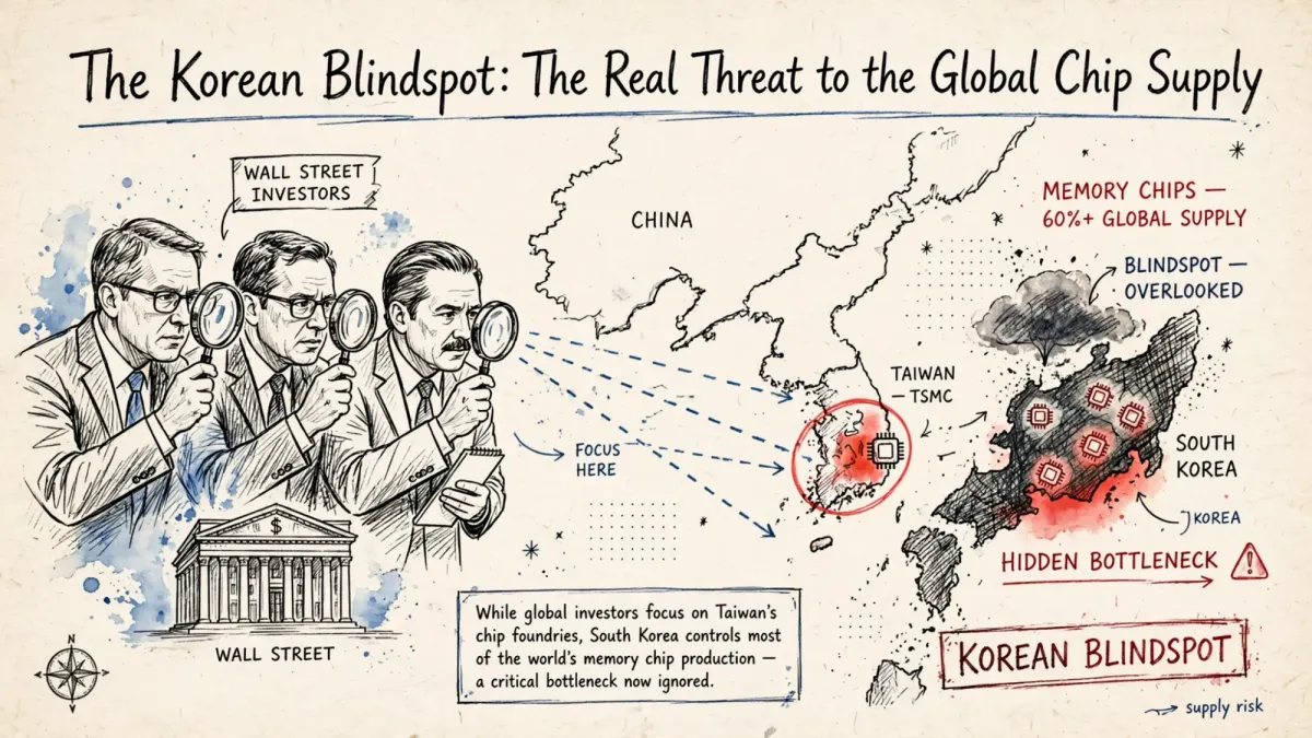 The Korean Blindspot: The Real Threat to the Global Chip Supply