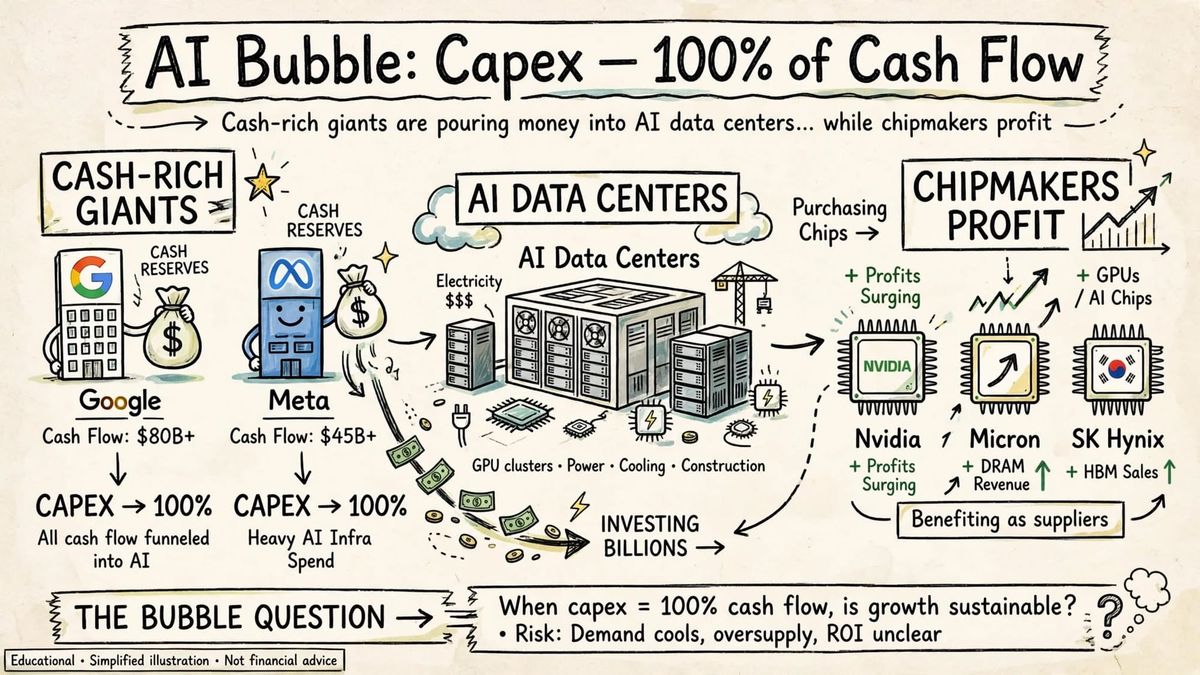 The AI Bubble Will Continue Until The Cash Runs Out. And Right Now, Google and Meta Are Still Printing It.