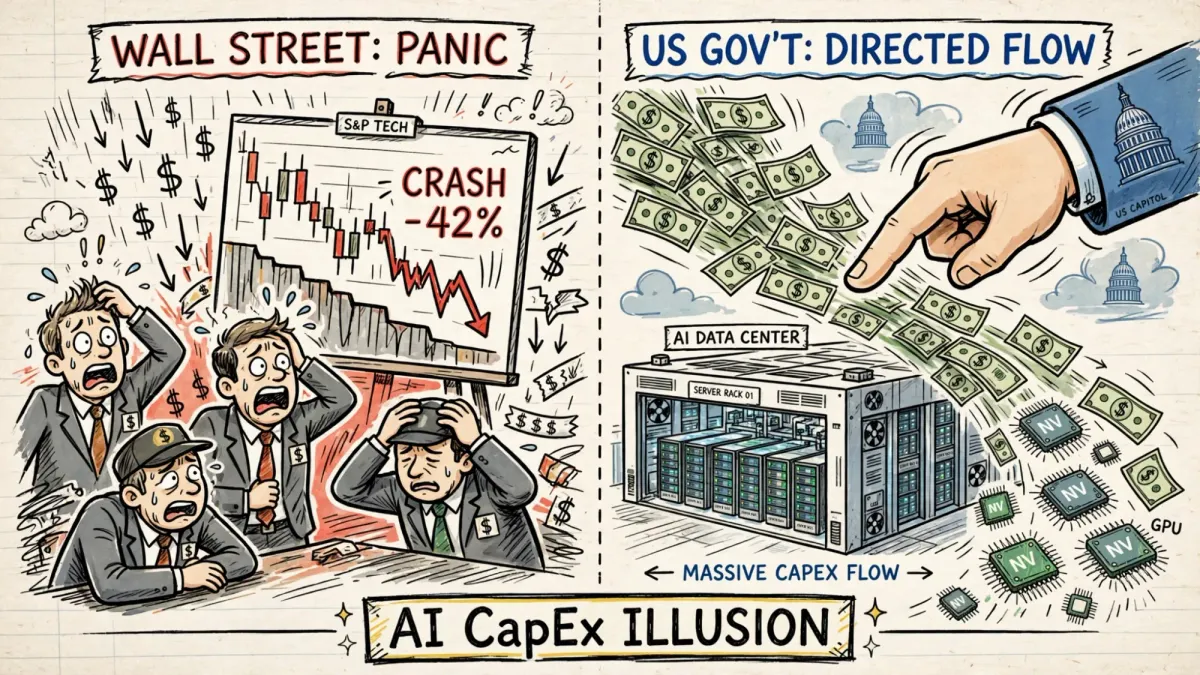 The AI CapEx Illusion: Why the Government is Forcing the Tech Spending Spree