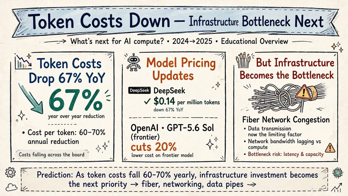 After Tokens Get Cheap, Fiber Is the Moat: Why Slow Internet Countries Must Build Now