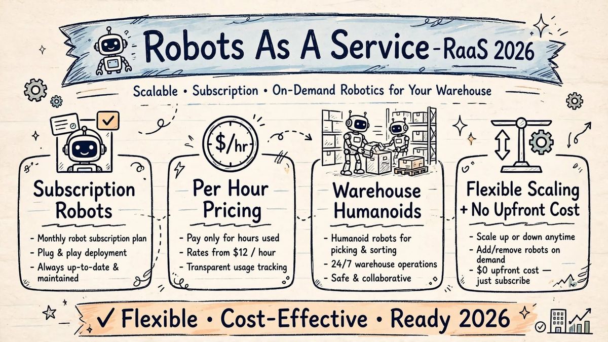Robots As A Service (RaaS)