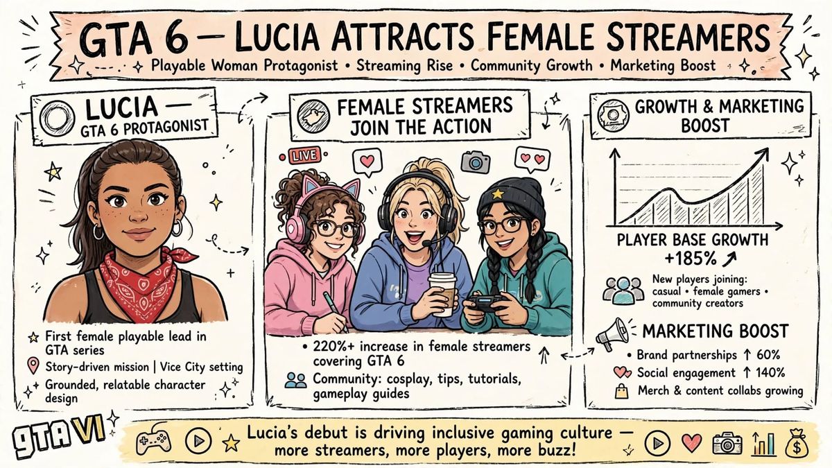 GTA 6's Lucia Is Not Just Representation. She's Rockstar's Smartest Growth Hack.