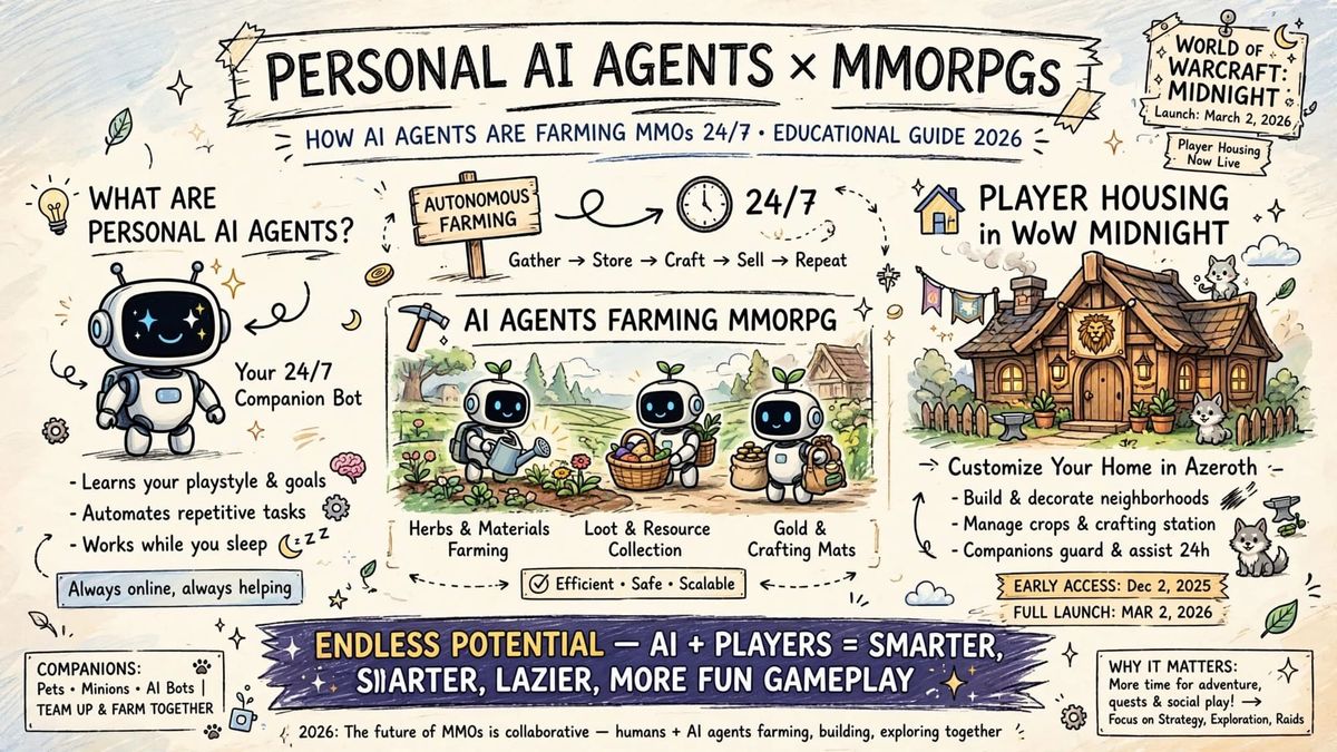 Personal AI Agents and MMORPGs: The Rise of PvA (Player vs. AI)