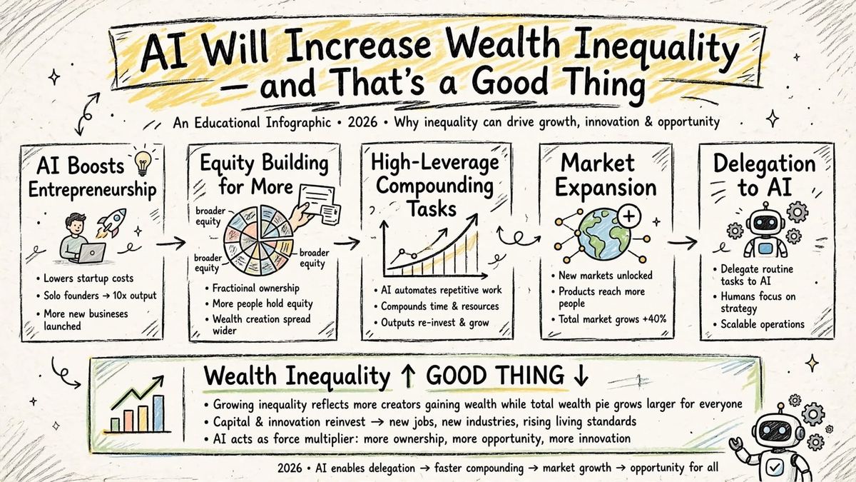 AI Will Increase Wealth Inequality and That's a Good Thing