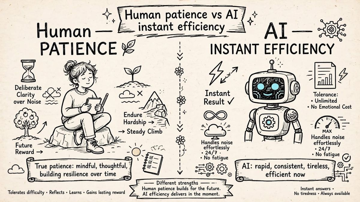 Where Human Patience Beats AI Efficiency