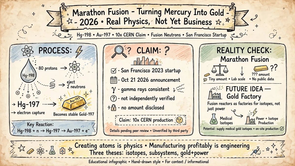 Marathon Fusion: Gold Is Plausible, Profit Is Not