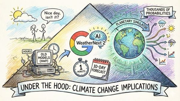 Understanding (and Perhaps Fixing) Climate Change with AI: Google WeatherNext 2