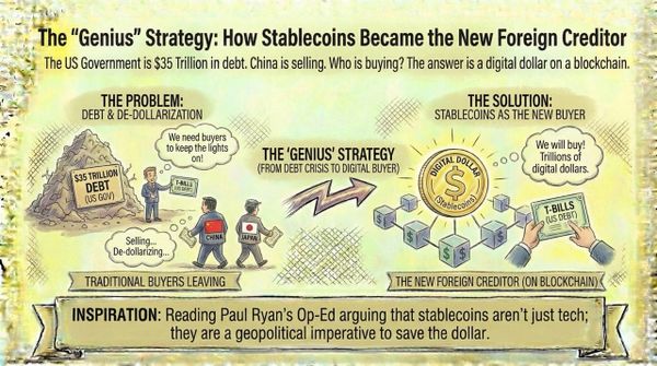 The "Genius" Strategy: How Stablecoins Became the New Foreign Creditor